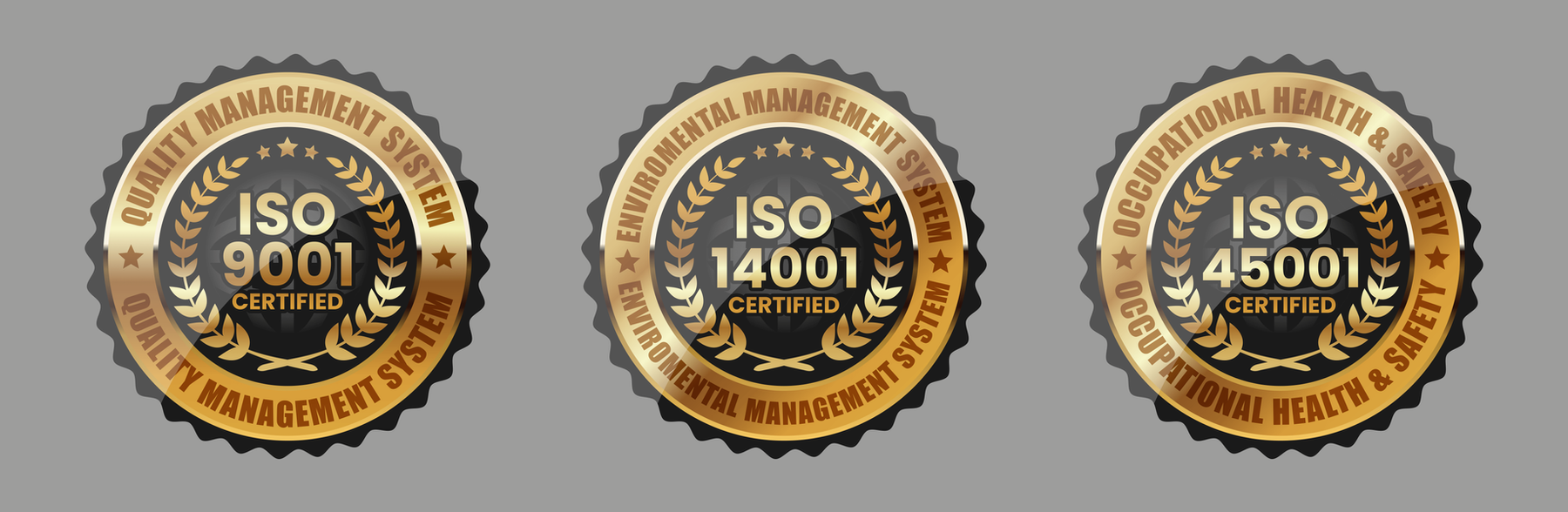 ISO 9001, ISO 14001 e ISO 45001
